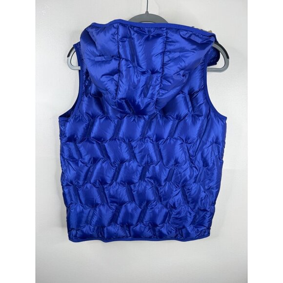 NWT Burberry Kids Quilted Down Vest Hoodie 12 Youth 12Y - Picture 4 of 14